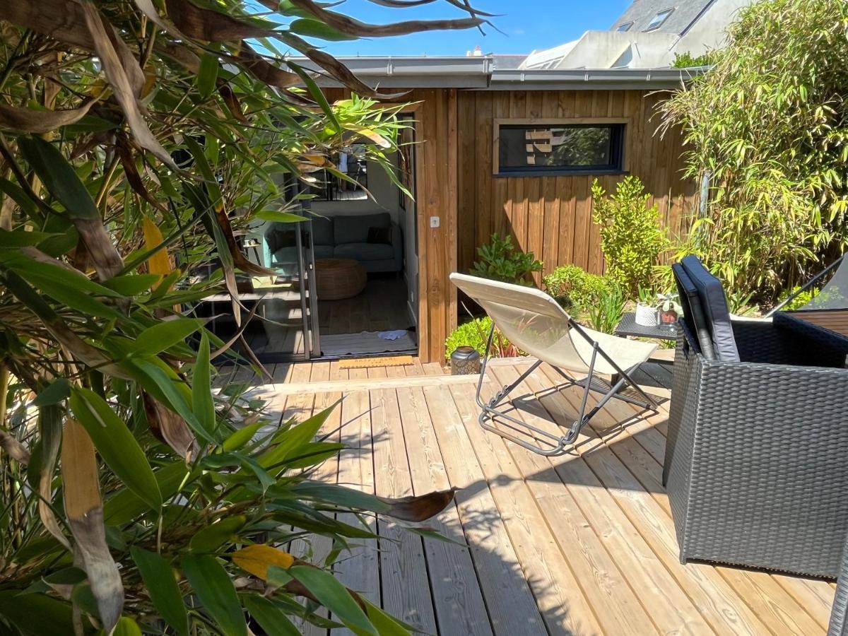 Lodge Le Cabanon Acces Direct Plage ! La Turballe Exterior photo